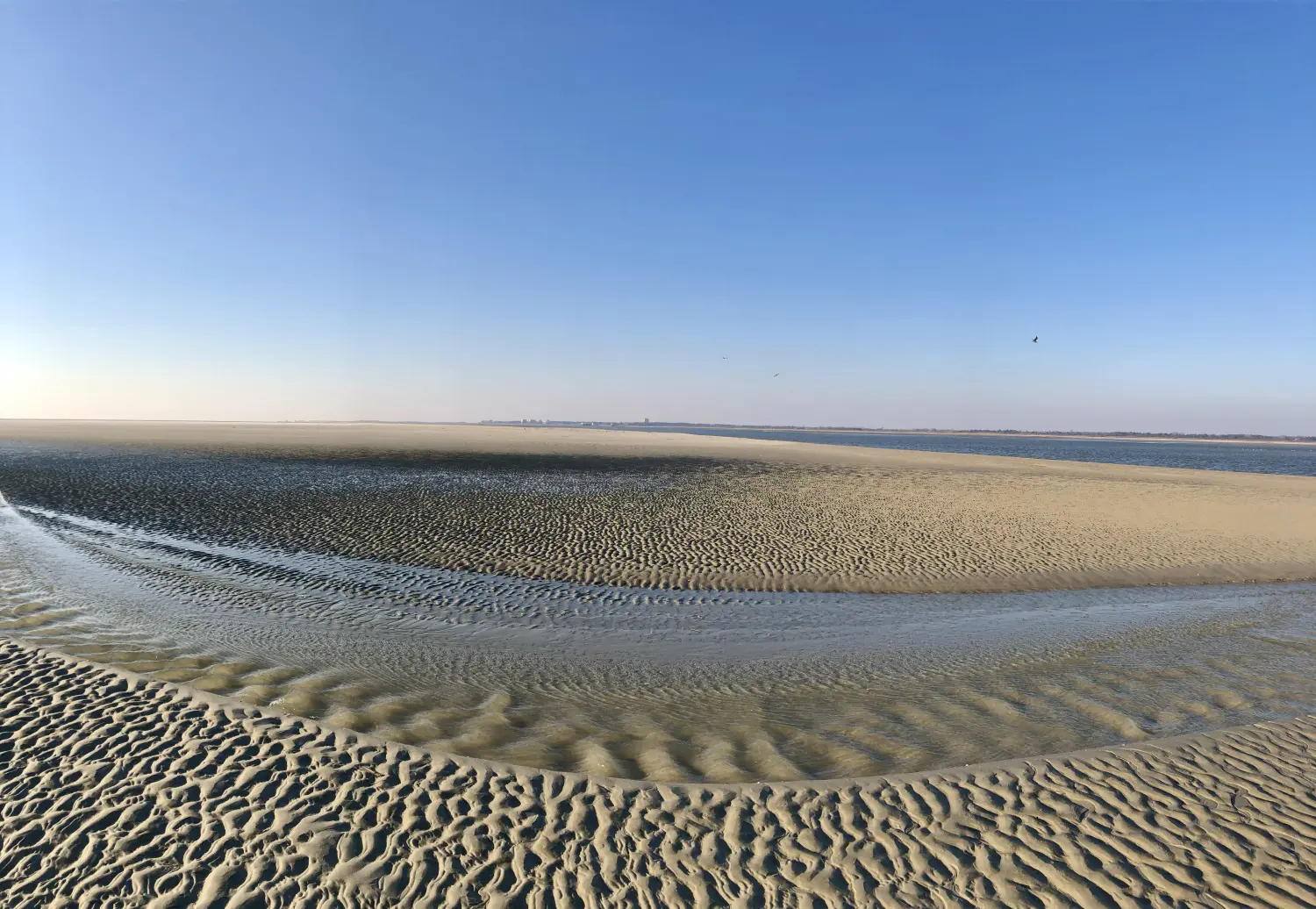 Weites Wattenmeer bei St. Peter-Ording